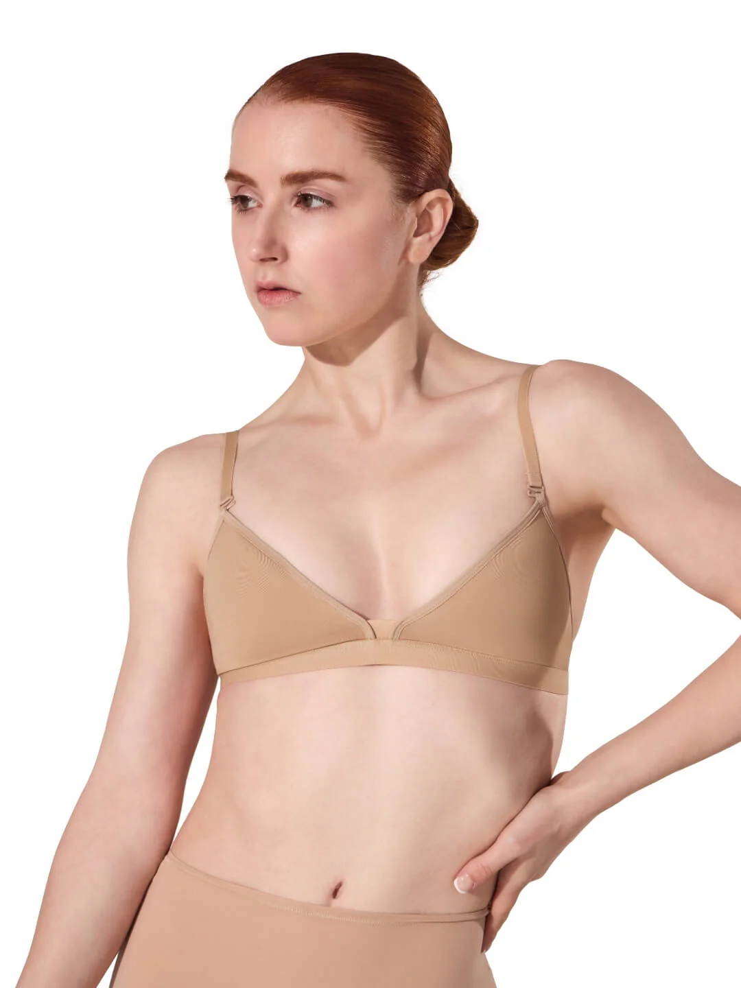 Deep Neck Clear Back Bra - Image 20