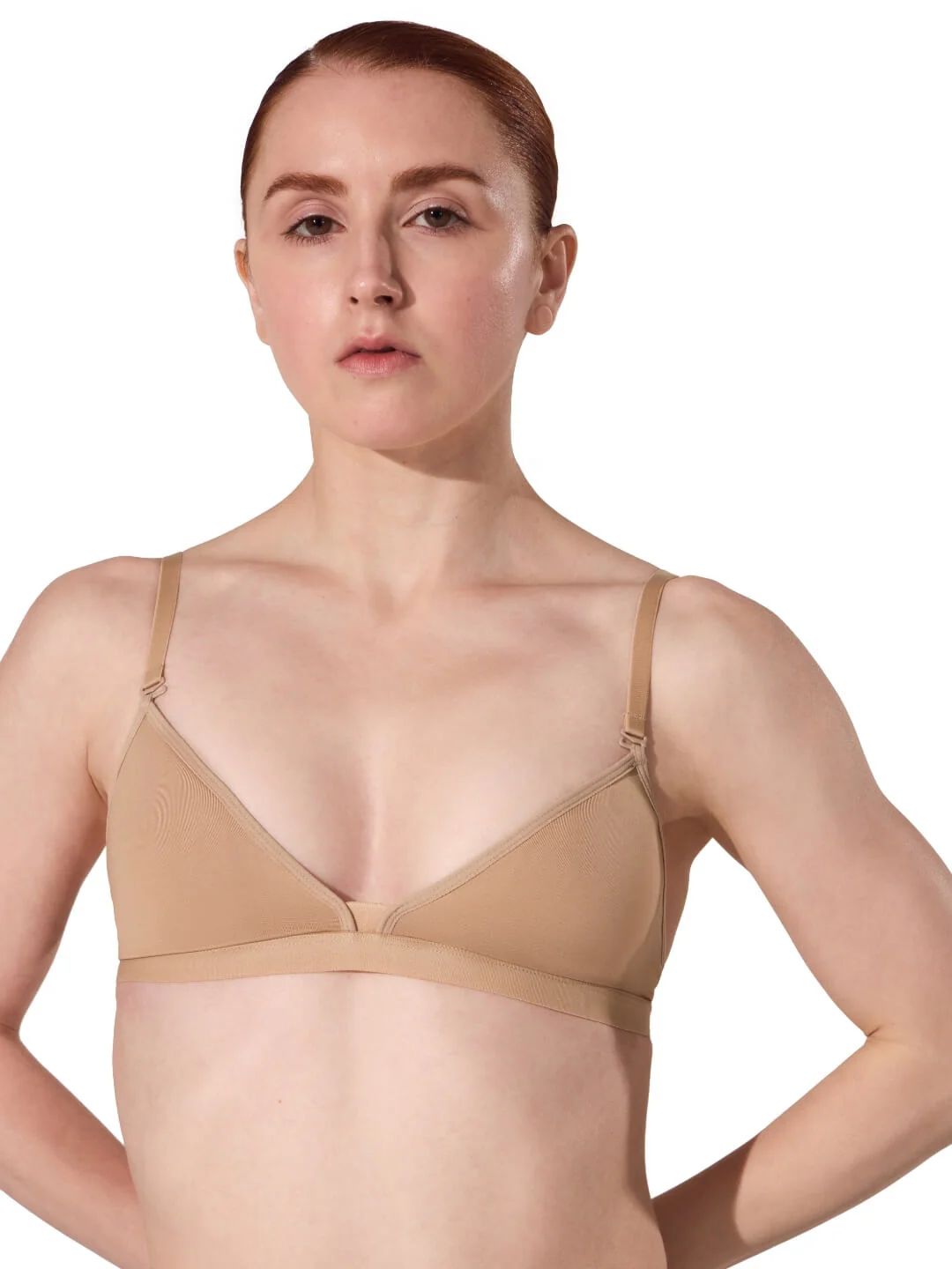 Deep Neck Clear Back Bra - Image 26