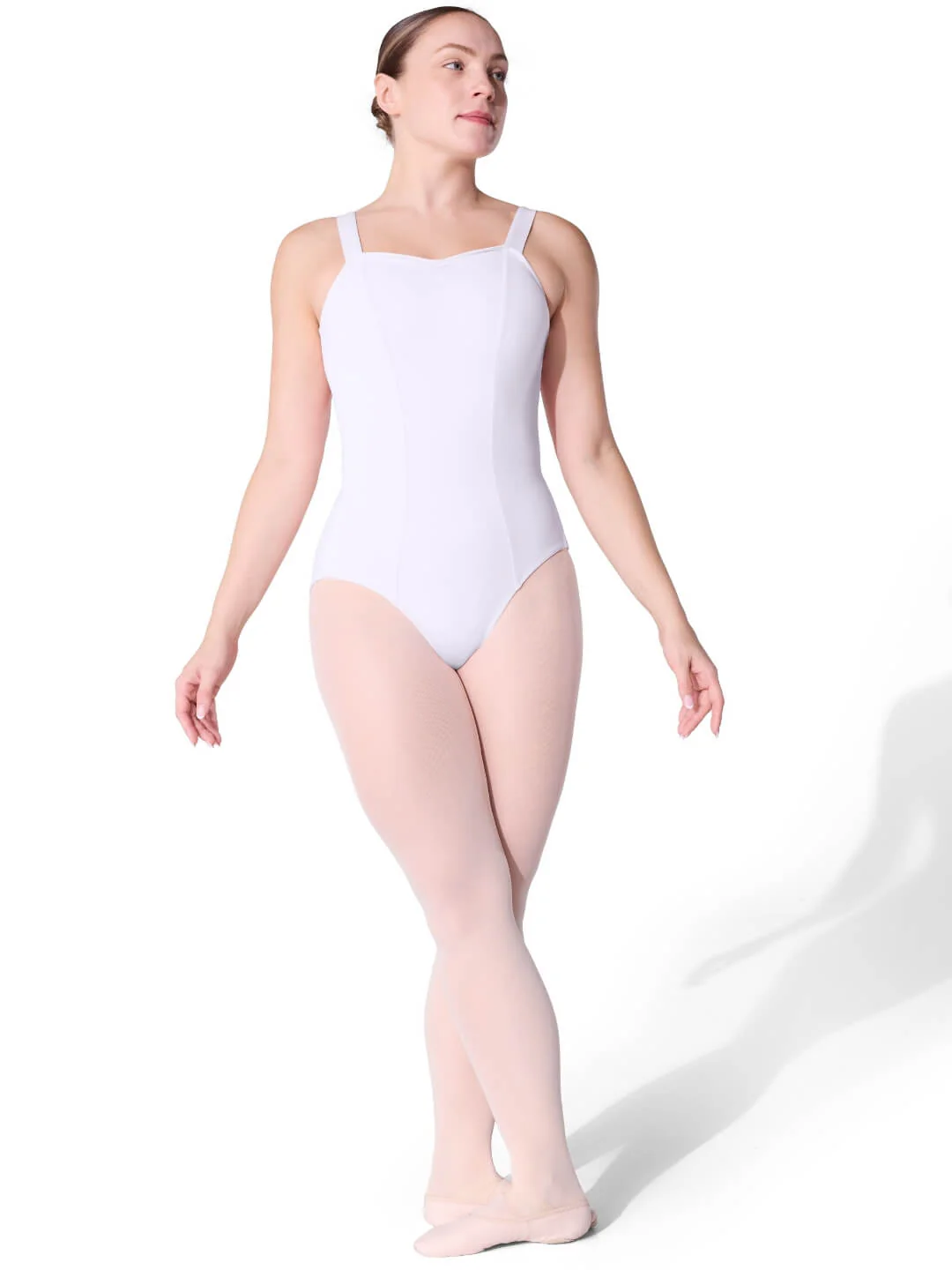 Essentials Wide Strap Tank Leotard - Image 34