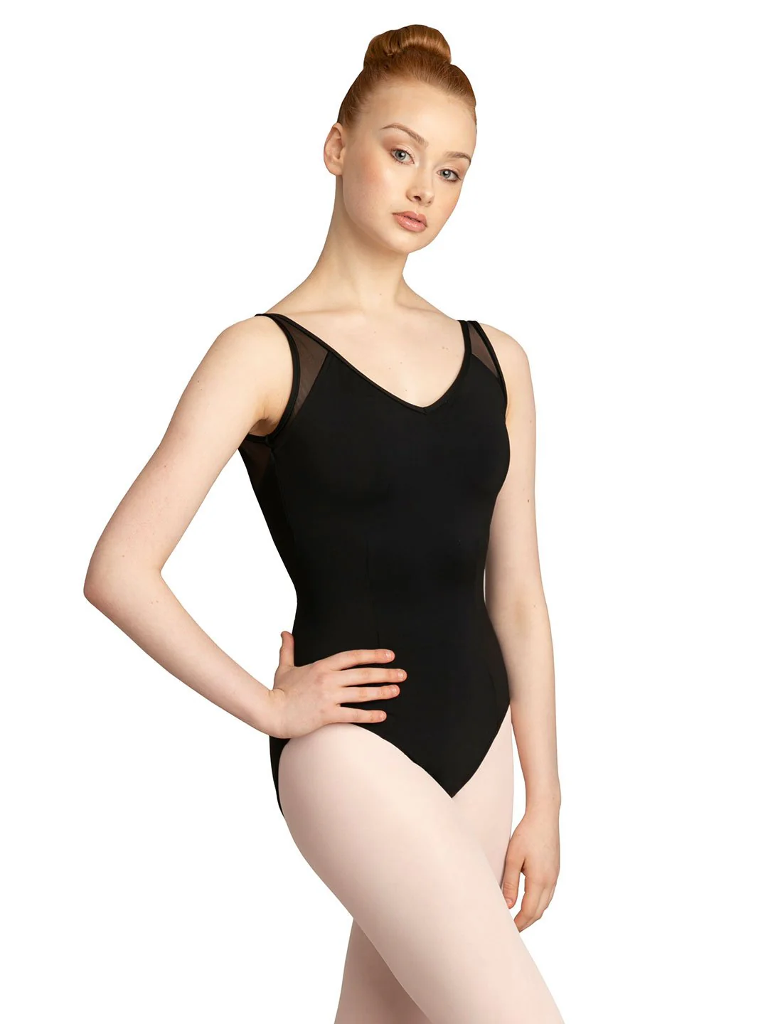 Meryl V-Neck Tank Leotard - Image 4