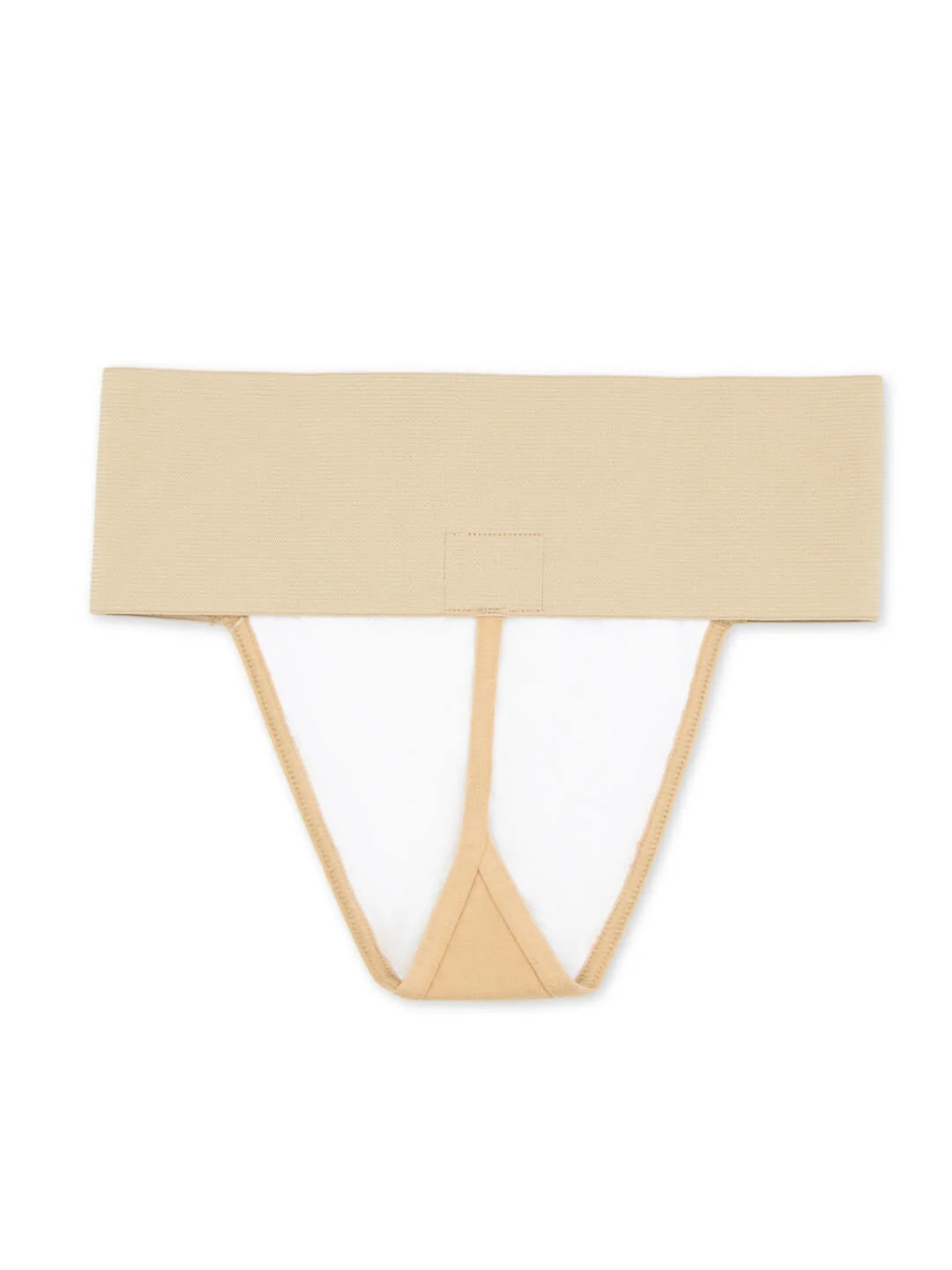 Quilted Cotton Panel Thong Dance Belt - Image 6