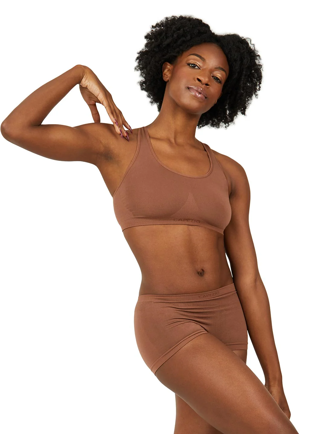 Seamless Racerback Sports Bra - Image 3