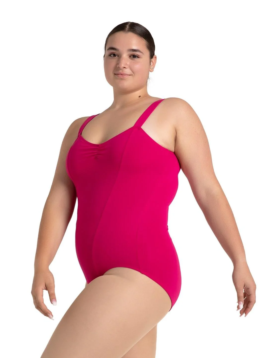 Studio Collection Wide Strap Camisole Leotard - Image 44