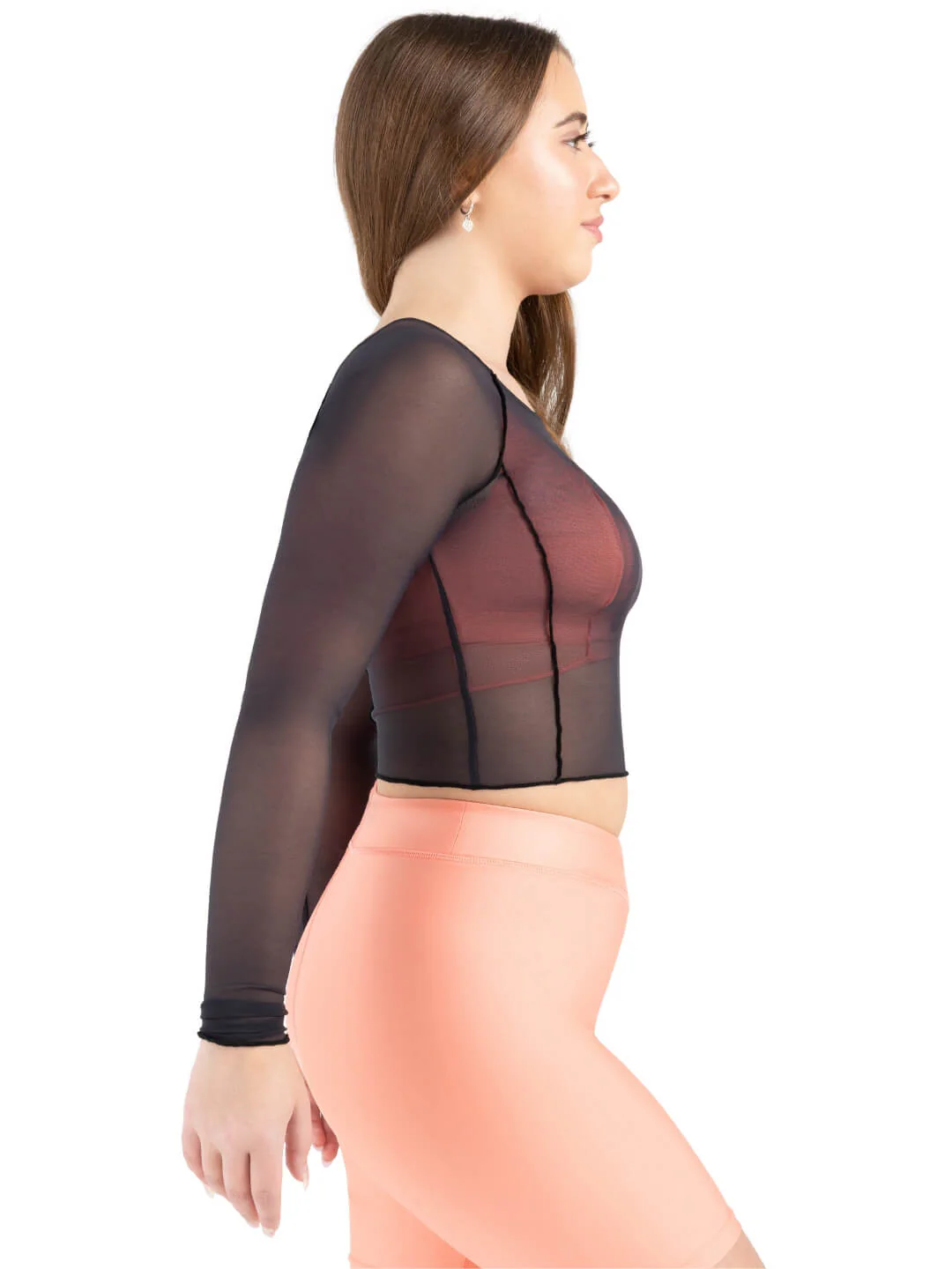 Sunset Nostalgia Dusk Longsleeve Mesh Top - Image 7
