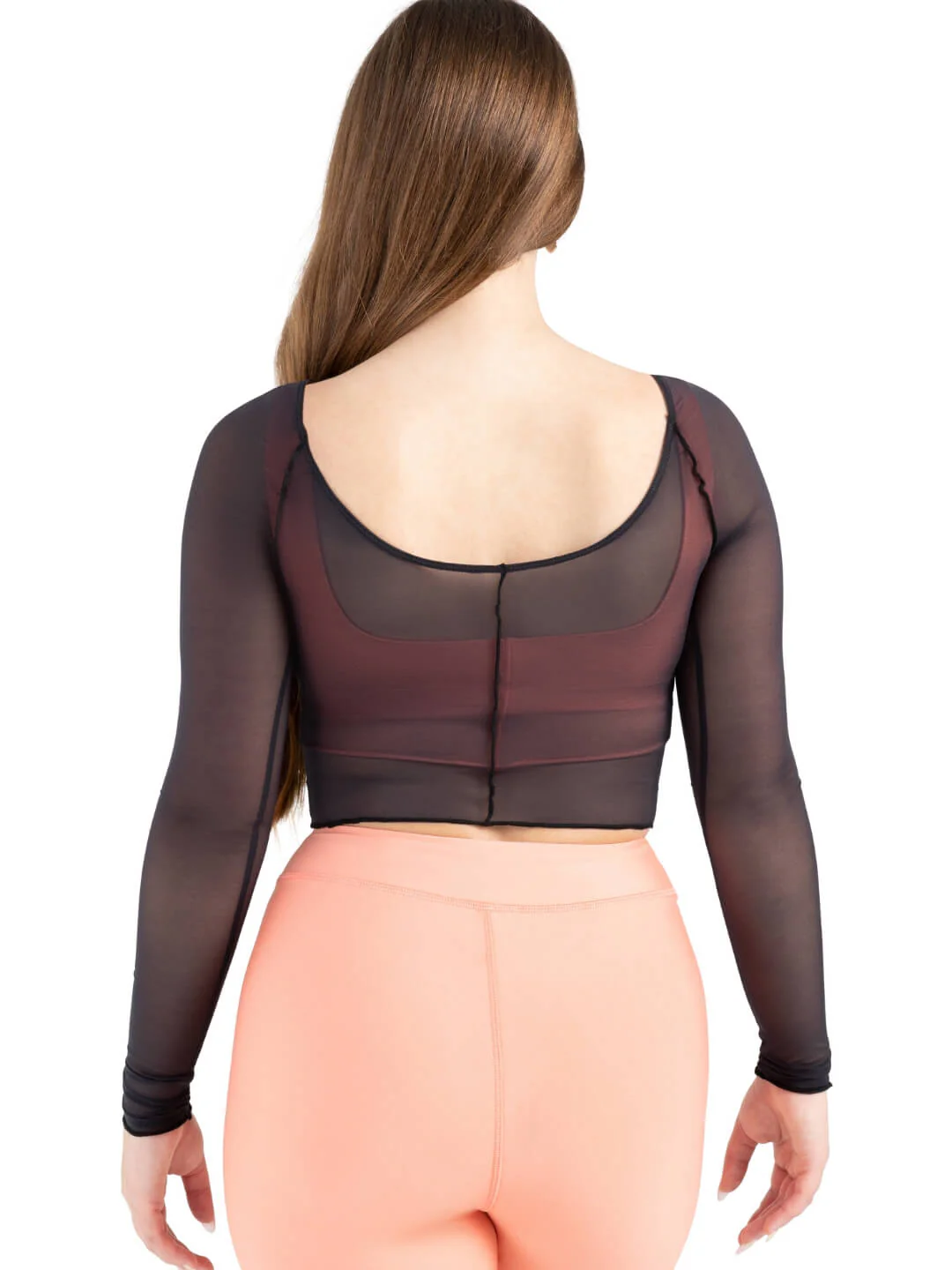 Sunset Nostalgia Dusk Longsleeve Mesh Top - Image 9