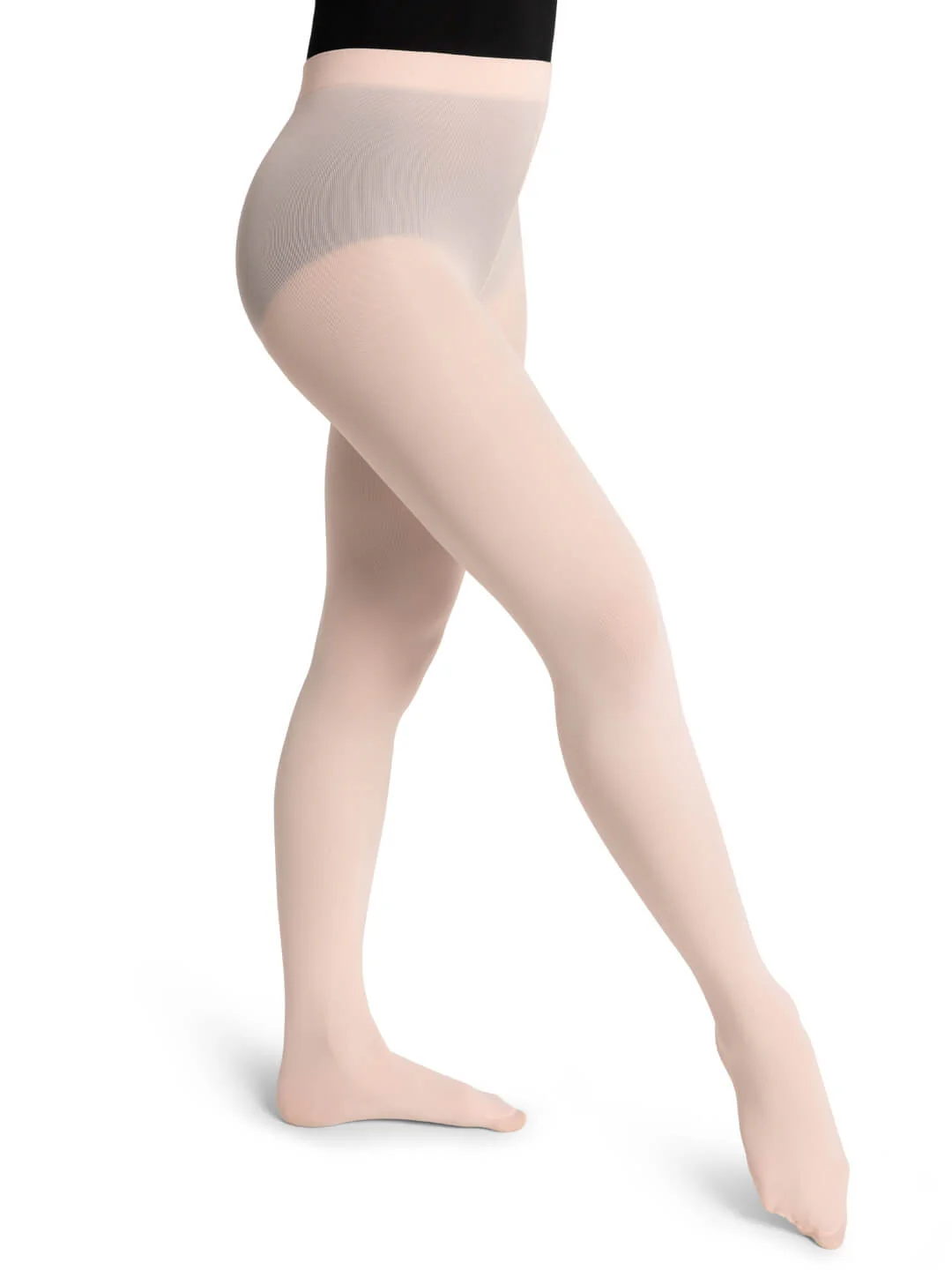 Ultra Soft™ Footed Tight with Self-Knit Waistband - Image 11